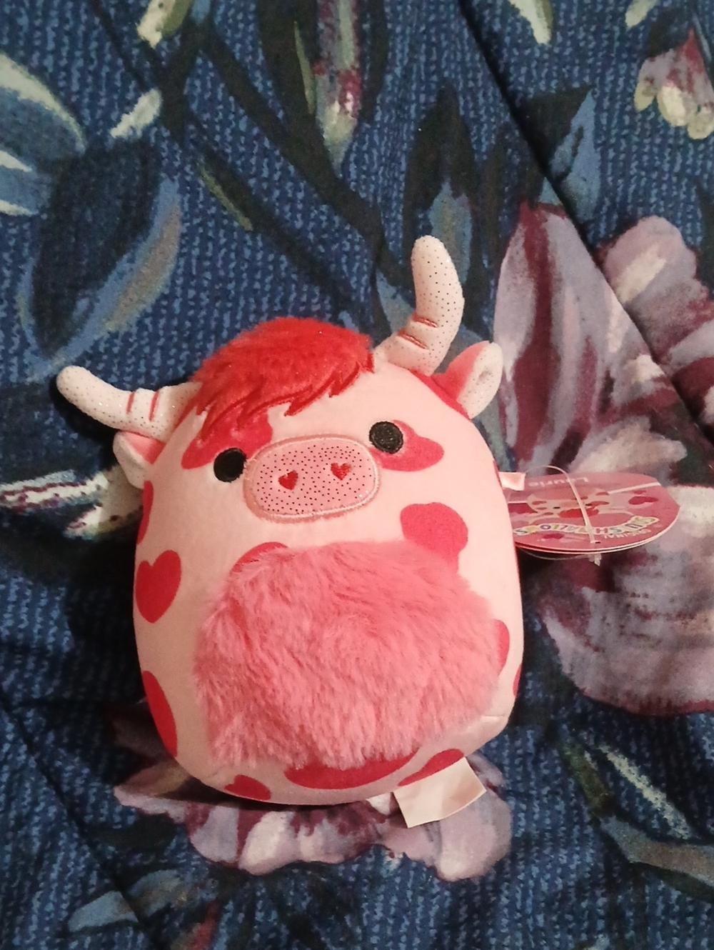 Squishmallows Defected Laurie Cow Collectible